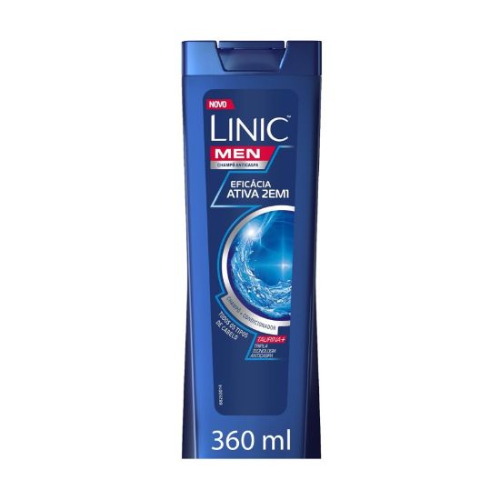 Imagem de CHAMPÔ LINIC MEN EFICÁCIA 2/1 360ML