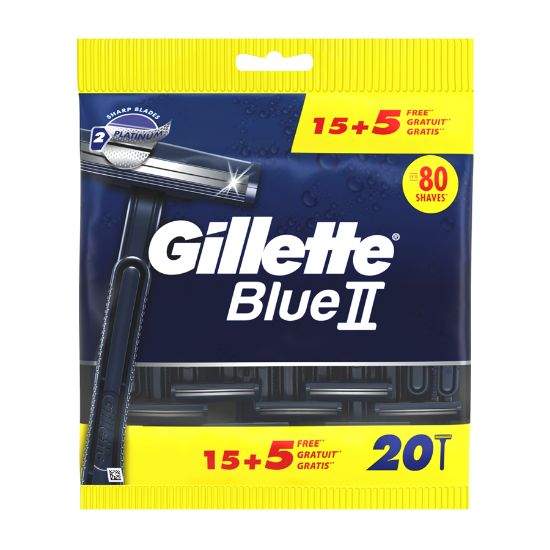 Imagem de LÂMINA GILLETTE BLUEII FIXA 15+5UN