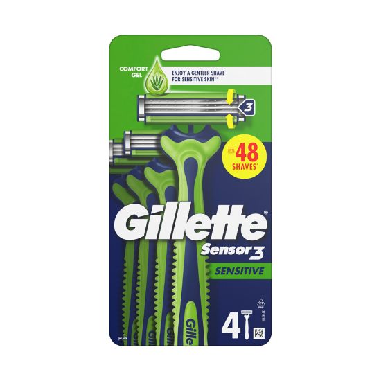 Imagem de LÂMINA GILLETTE SENSOR3 SENSITIVE 4UN