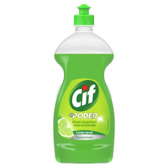 Imagem de DETERGENTE LOIÇA CIF LIMÃO VERDE 600ML
