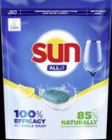 Imagem de PASTILHAS LOIÇA SUN ALL IN ONE LIMÃO 80