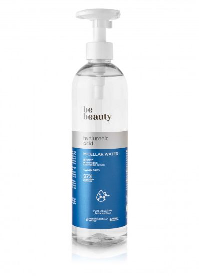 Imagem de ÁGUA MICELAR BE BEAUTY ÁCIDO HIALU 400ML