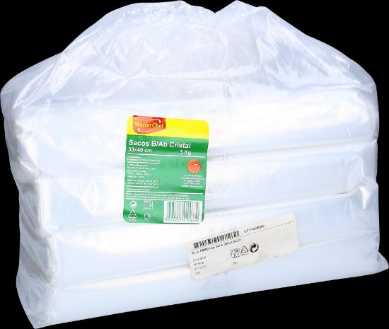 Imagem de SACO PEBD MCHEF CRIS.30X40 5KG