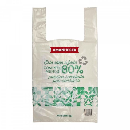 Imagem de SACO ALÇA 80%PCR AMANH 50X55 UN