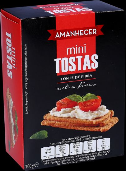Imagem de TOSTAS AMANH MINI ORIGINAL 100