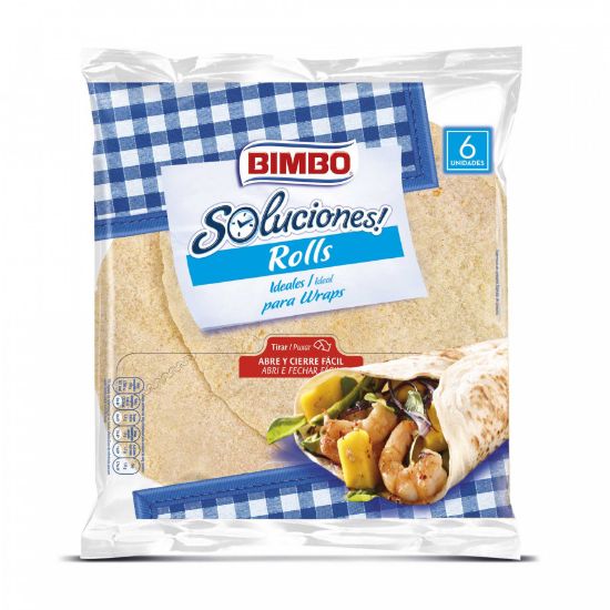 Imagem de WRAPS TRIGO ROLLS BIMBO 6UN