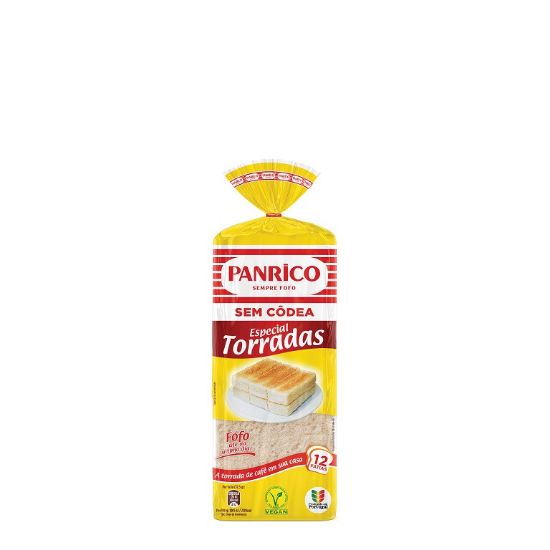 Imagem de PÃO DE FORMA TORR SEM CÔDEA PANRICO 450G
