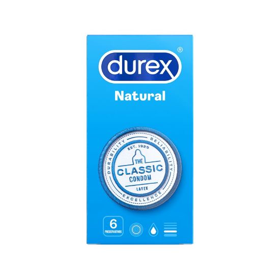 Imagem de PRESERVATIVO DUREX NATURAL 6UN