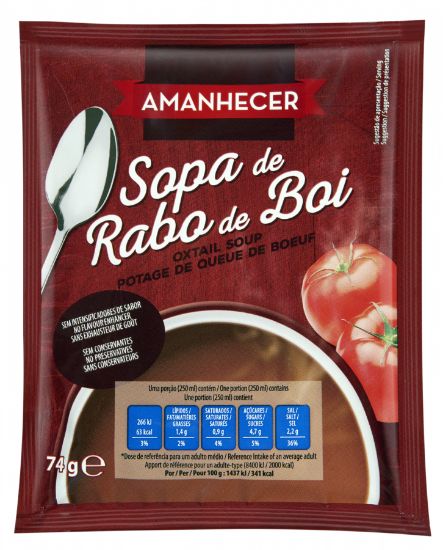 Imagem de SOPA  AMANH  RABO DE BOI 74G