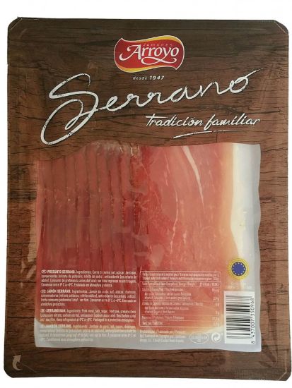 Imagem de PRESUNTO SERRANO 9M JAMONES ARROYO 150G
