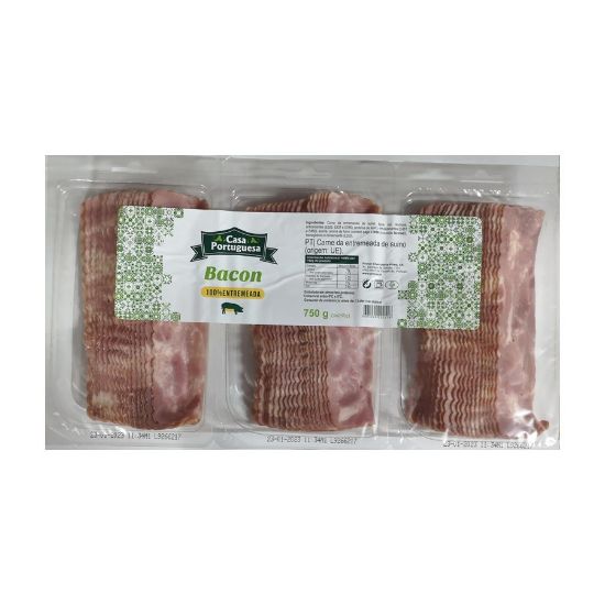 Imagem de BACON FATIADO CASA PORTUGUESA 750G