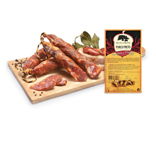 Imagem de CHOURIÇO PORCO PRETO MIGUEL&MIGUEL 200G