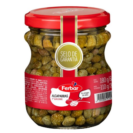 Imagem de ALCAPARRAS FERBAR VINAGRE 180 GRS