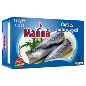 Imagem de CAVALINHAS INTEIRAS MANNA EM OLEO 120G
