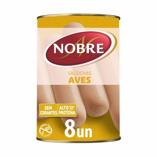 Imagem de SALSICHA NOBRE FRANKFURT AVES LATA 8UN