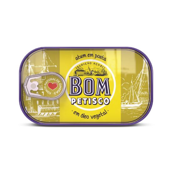 Imagem de ATUM EM ÓLEO BOM PETISCO 120/78G
