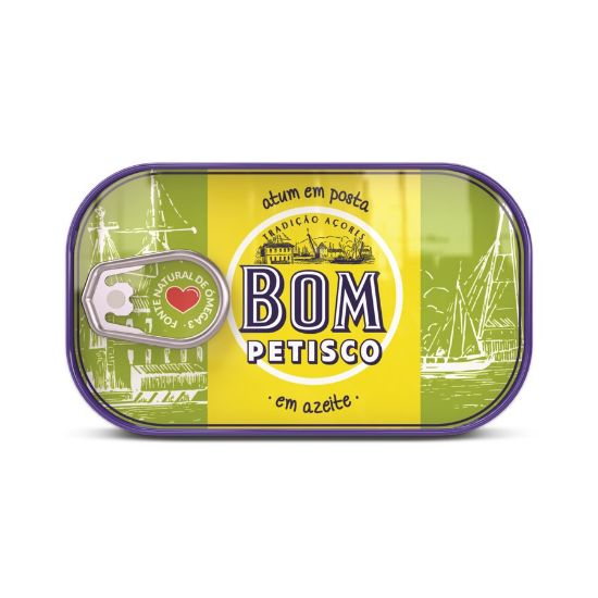 Imagem de ATUM EM AZEITE BOM PETISCO 120/78G