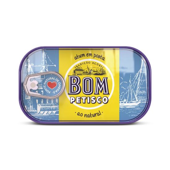 Imagem de ATUM AO NATURAL BOM PETISCO 120/84G