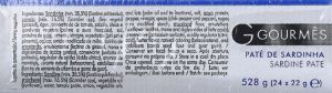 Imagem de PASTA GOURMES SARDINHA 24X22GR