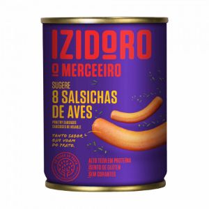 Imagem de SALSICHA IZIDORO AVES LATA 8UN