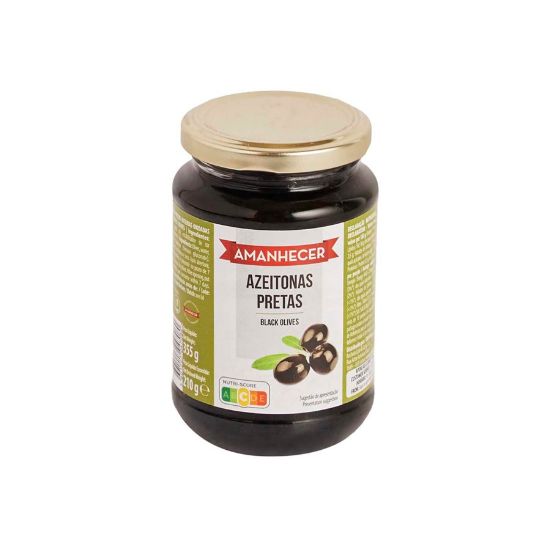 Imagem de AZEITONA AMANHECER PRETA 210GR