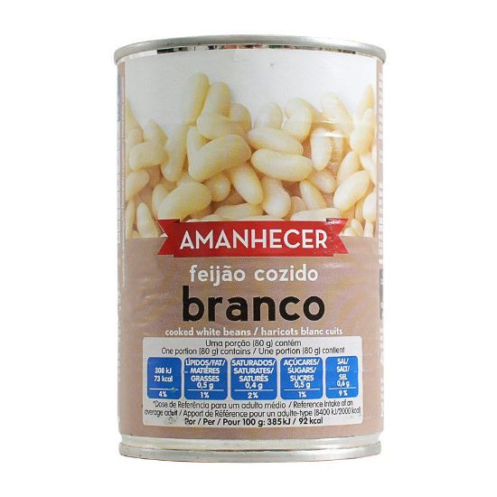 Imagem de FEIJAO AMANHECER BRANCO 420GR