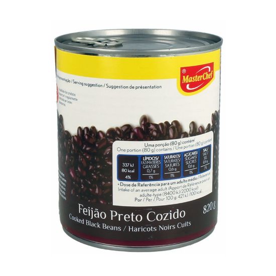 Imagem de FEIJAO MCHEF PRETO LATA 820GR