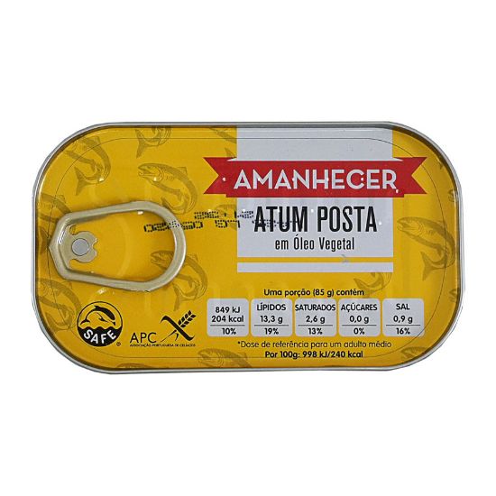 Imagem de ATUM AMANH POSTA OLEO 120GR