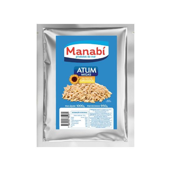 Imagem de ATUM MIGAS OLEO BOLSA MANABI 1KG
