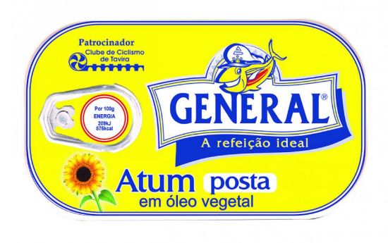 Imagem de ATUM EM ÓLEO GENERAL 110/72G