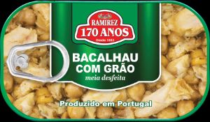 Imagem de BACALHAU RAMIREZ C/ GRÃO 120 GR