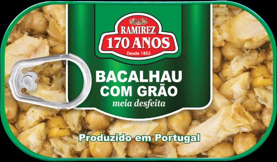 Imagem de BACALHAU RAMIREZ C/ GRÃO 120 GR