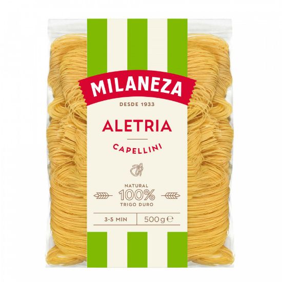 Imagem de MASSA MILANEZA ALETRIA 0,5KG