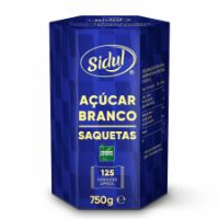 Imagem de AÇÚCAR SIDUL BRANCO 125 SAQUETAS 750G