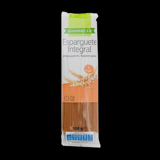 Imagem de MASSA AMANHECER ESPARGUETE INTEGRAL 500G