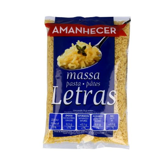 Imagem de MASSA AMANH LETRAS 250GR