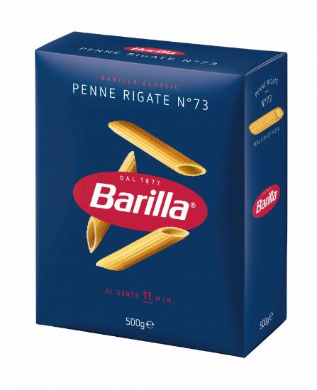 Imagem de MASSA BARILLA PENNE RIGATE 0,5KG