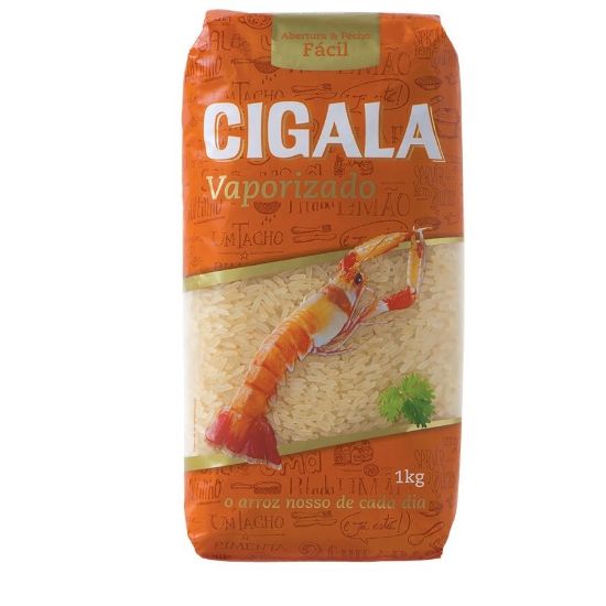 Imagem de ARROZ CIGALA VAPORIZADO 1KG