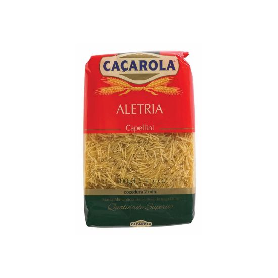 Imagem de MASSA CACAROLA ALETRIA 500GR