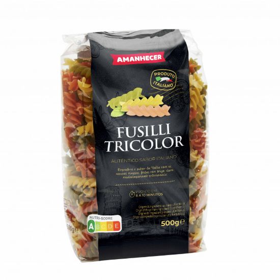Imagem de MASSA AMANHECER FUSILLI TRICOLORE 500G