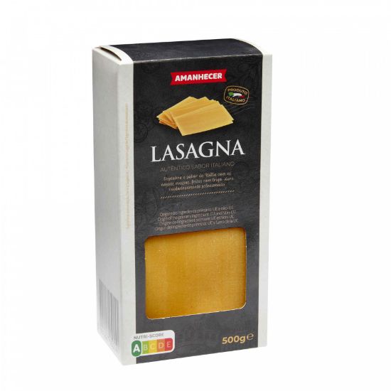 Imagem de MASSA AMANHECER LASAGNE 500G