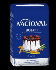 Imagem de FARINHA PARA BOLOS NACIONAL C/FERMEN 1KG