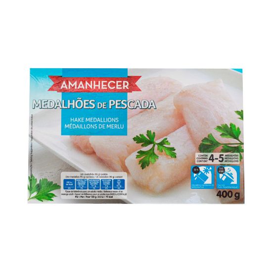 Imagem de PESCADA MEDALHOES AMANHECER 400G