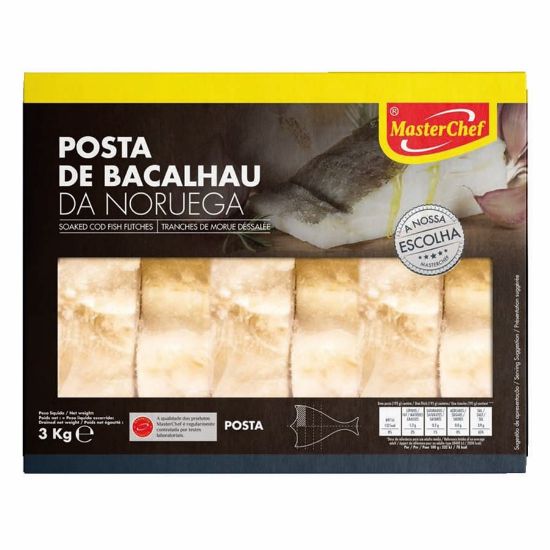 Imagem de BACALHAU POSTAS MASTERCHEF CG 3KG