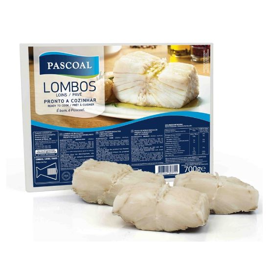 Imagem de LOMBOS DE BACALHAU PASCOAL 700G