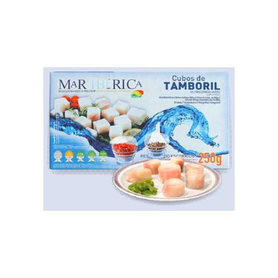 Imagem de CUBOS DE TAMBORIL MAR IBÉRICA 250G