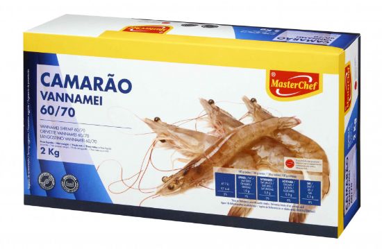 Imagem de CAMARAO VANNAMEI 60/70 MASTERCHEF CG 2KG