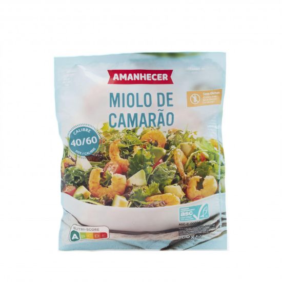 Imagem de Miolo de Camarão Amanhecer 40/60Cong200 G