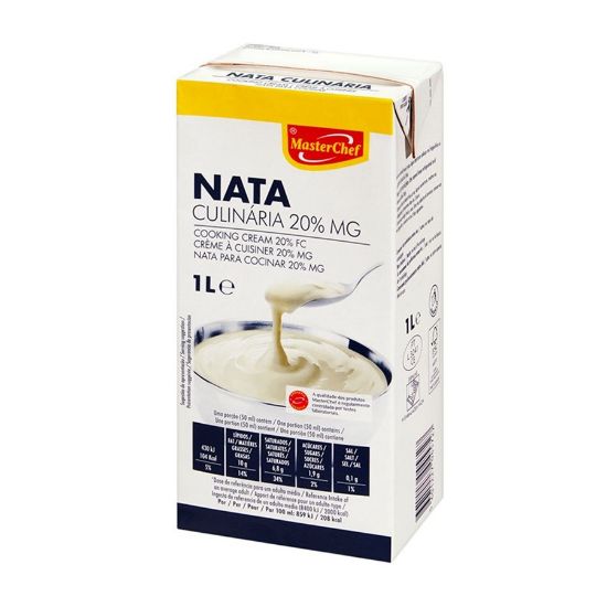 Imagem de NATA UHT CULINARIA 20% MG MCHEF 1LT