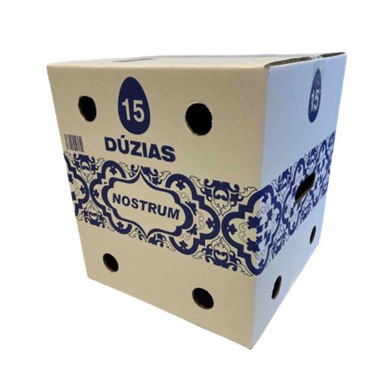 Imagem de OVOS NOSTRUM CLASSE L CARTAO 15 DZ IND